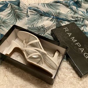 Rampage - white low heels